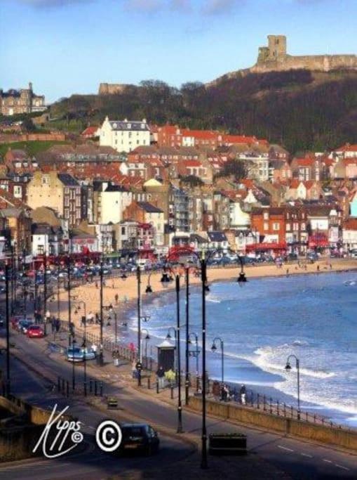 Lovely Semi-Beach 2X Pubs -5 Min Walk-Pets Welcome-Parking-Garden Scalby  外观 照片